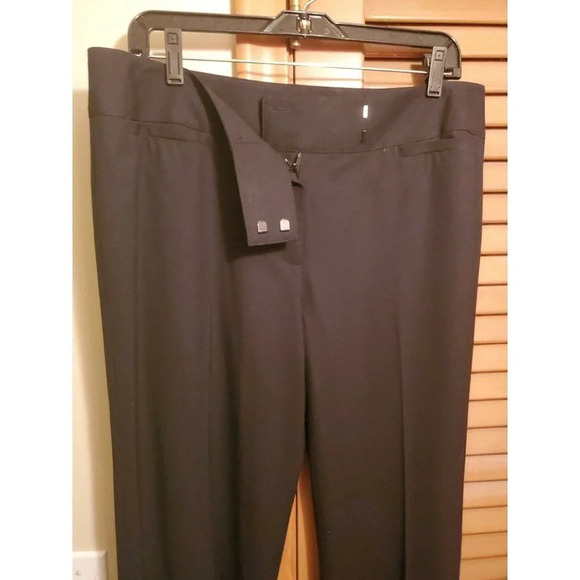 Lafayette 148 New York NEW Black Wool Slacks Pants - Picture 2 of 6